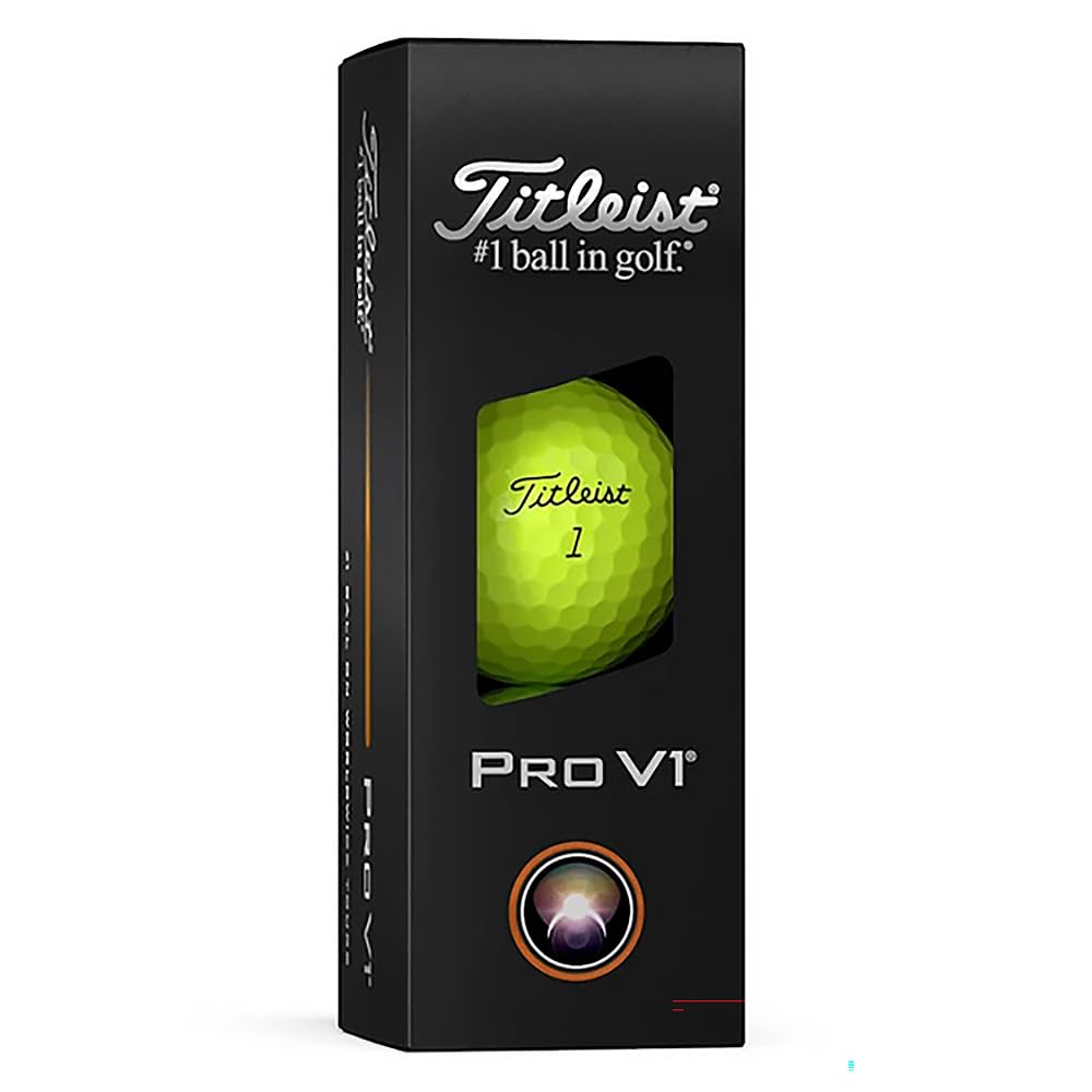 タイトリスト　PRO V1 2025年モデル　イエロー①② Amazon.co.jp: 2025 TITLEIST(タイトリスト) PROV1 プロV1